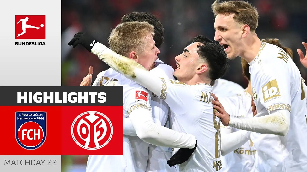 Burkardt livre! | 1. FC Heidenheim – 1. FSV MAINZ 05 0-2 | Faits saillants | MD 22 – Bundesliga 24/25
