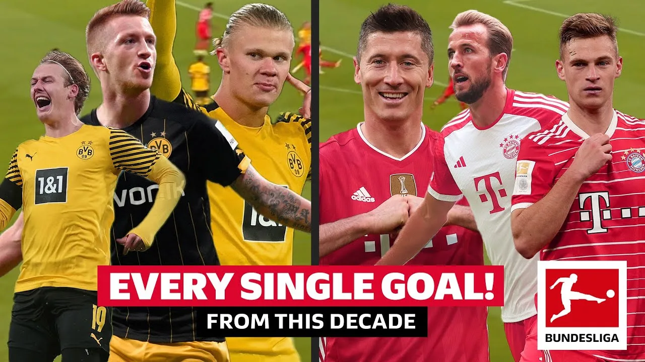 Le classique – Tous les buts de la dernière décennie de Dortmund contre le Bayern