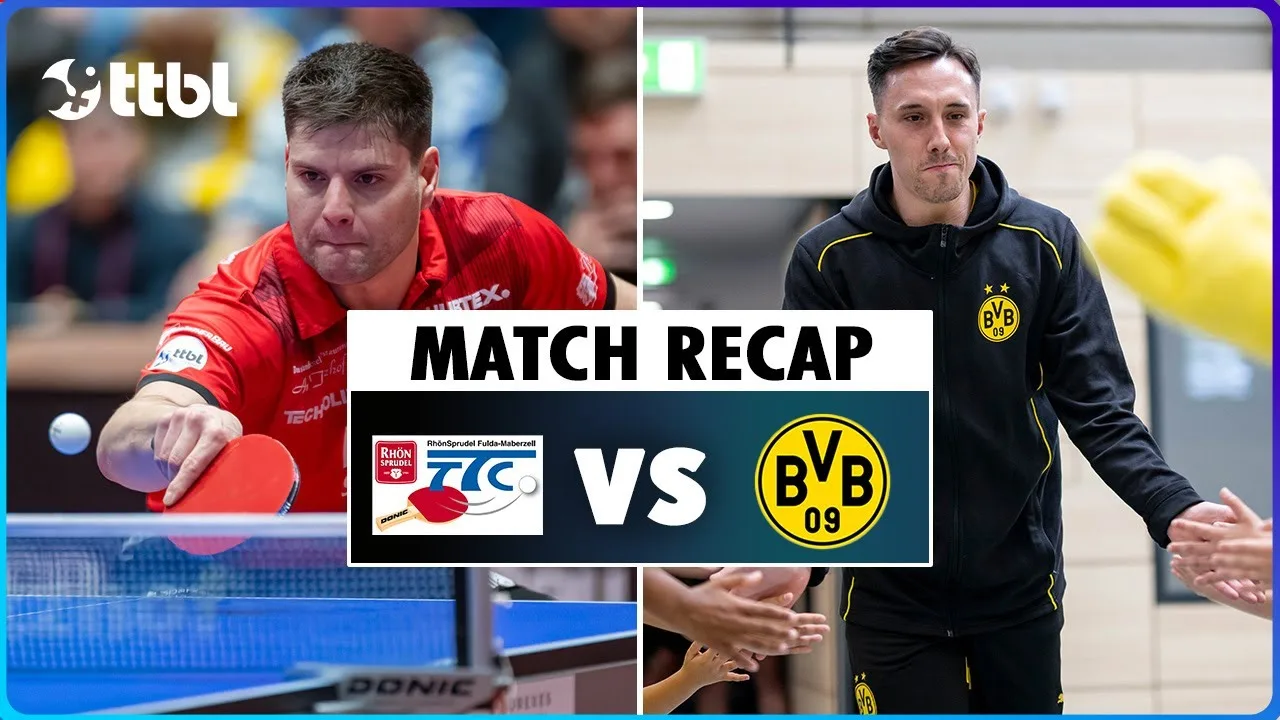 Fulda vs Dortmund (Table Tennis Bundesliga Recap) | 2025 Matchday 21