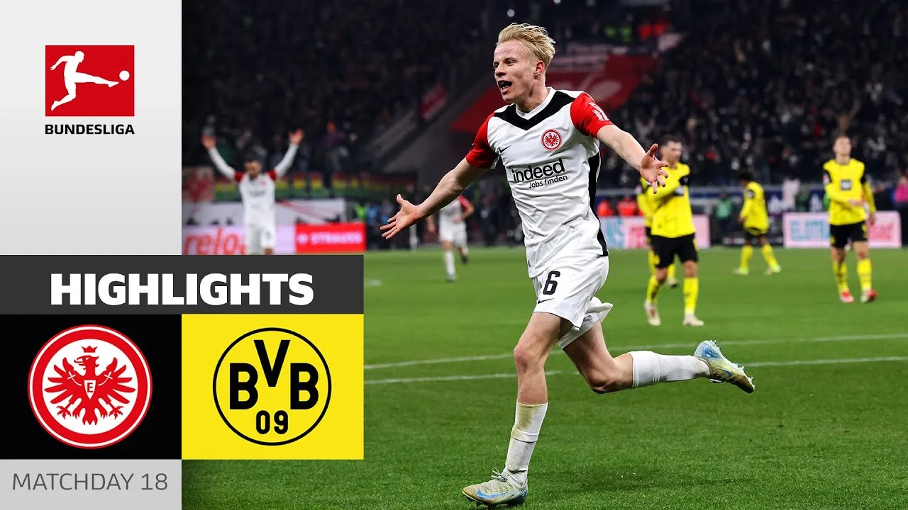 Francfort tente sa chance contre le BVB | Eintracht Francfort – Borussia Dortmund | MD 18 Bouli 24/25