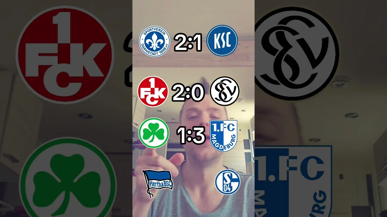 Le 25e match de la 2e Bundesliga et mes conseils !!!!!