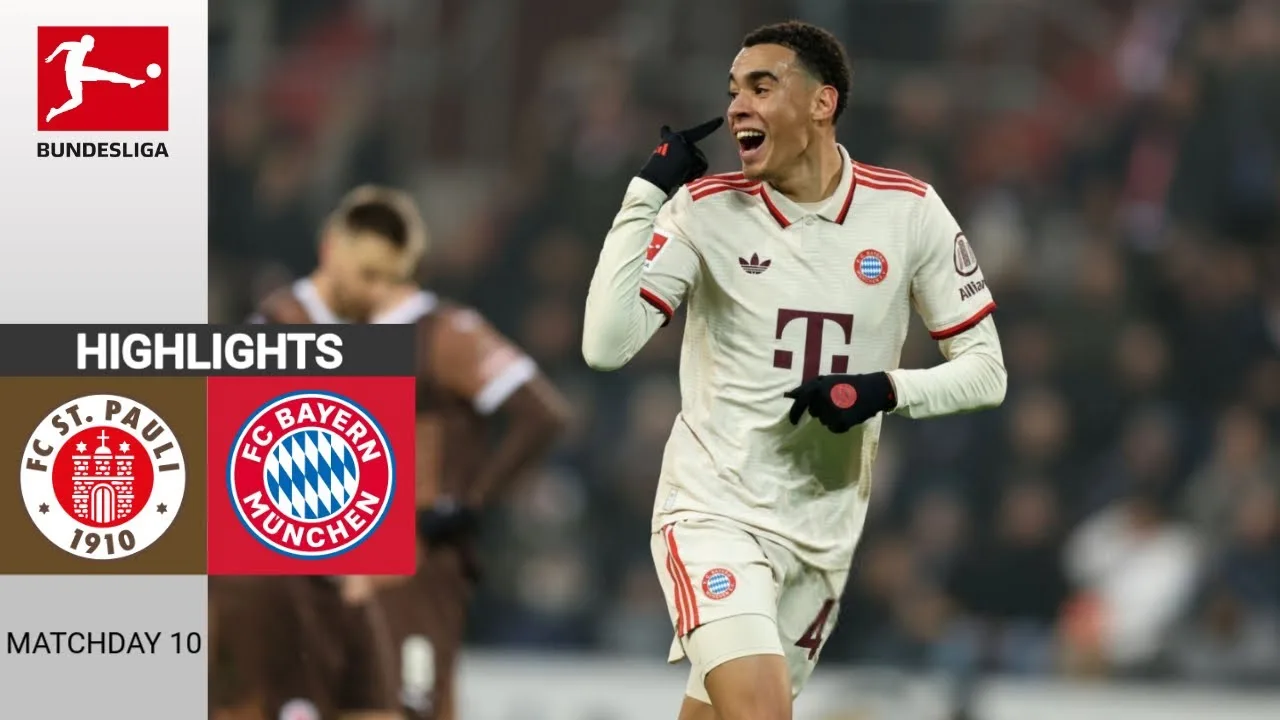 FC St Pauli – Bayern Munich | 0:1 | Résumé | Bundesliga 2024-25