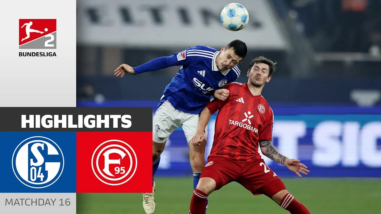 Schalke se bat pour un point ! | FC Schalke 04 – Fortuna Düsseldorf 1-1 | Faits saillants | Bundesliga 2