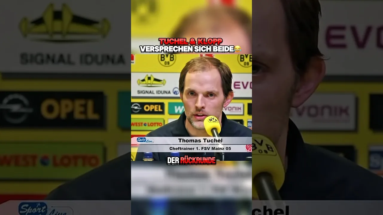 Als Tuchel noch bei Mainz & Klopp beim BVB war.. #interview #bundesliga #football