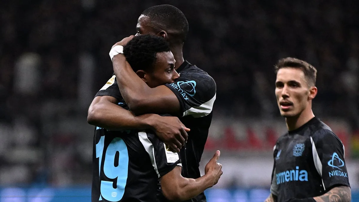 Eintracht Frankfurt 1-4 Bayer Leverkusen, Bundesliga: Blitz en première mi-temps porte des champions pour gagner
