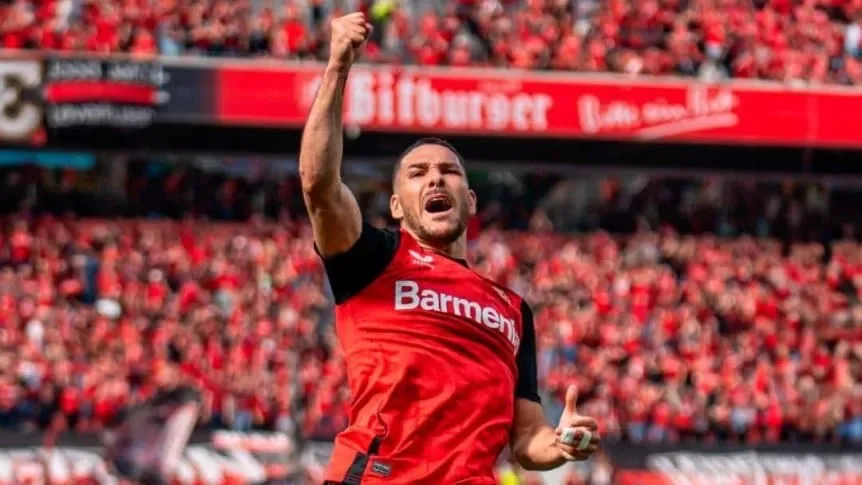 El golazo de Buendía para Bayer Leverkusen que impidió el título de Bayern Munich