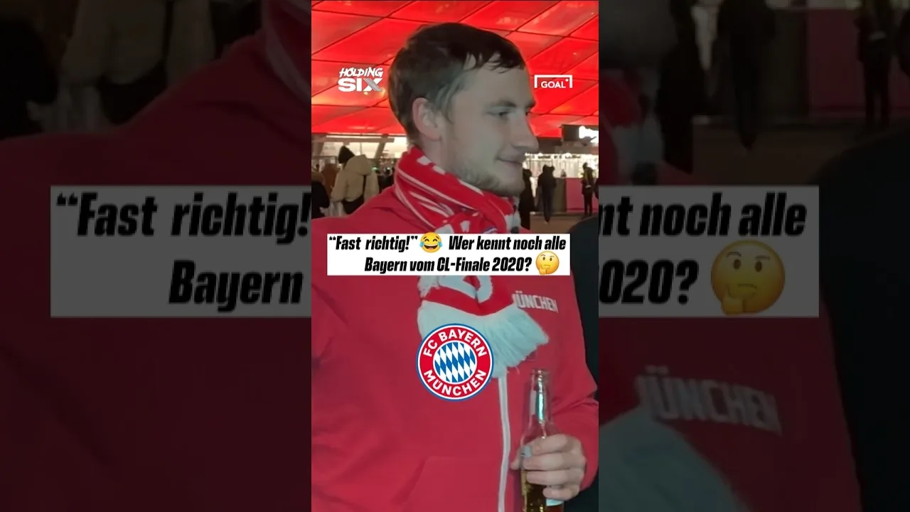 « Presque raison! »😂 Qui d’autre connaît le Bayern depuis la finale de CL 2020 ?🤔 #fcbayern #ucl #uclfinal #shorts