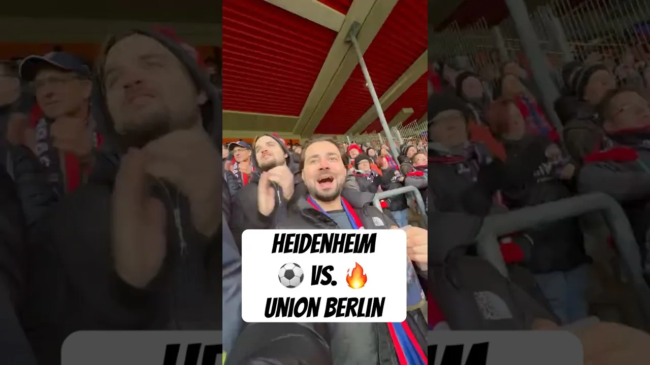 HEIDENHEIM vs. UNION BERLIN ⚽️ #fussball #bundesliga