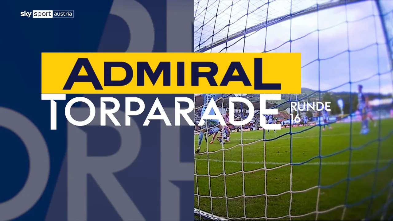 Le GOAL PARADE du 16ème tour de l’ADMIRAL Bundesliga 2024/25 – Sky Sport Autriche