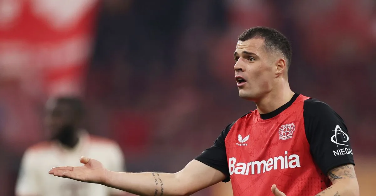 Granit Xhaka de Bayer Leverkusen Xhaka sur l’appel de pénalité pour perdre le Bayern Munich