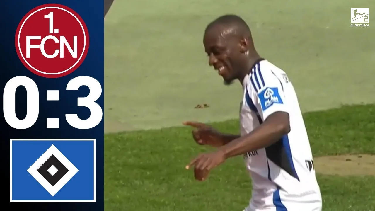 1. FC Nürnberg – Hamburger SV 0:3 Hightlights | 2. Bundesliga – 2024/2025