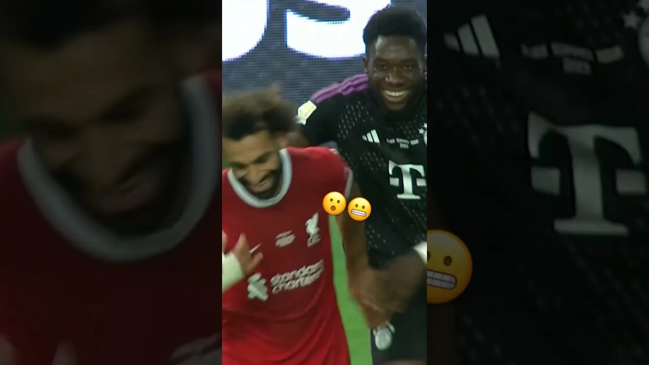 SALAH doit ressentir le rythme de DAVIES 🔥🤯