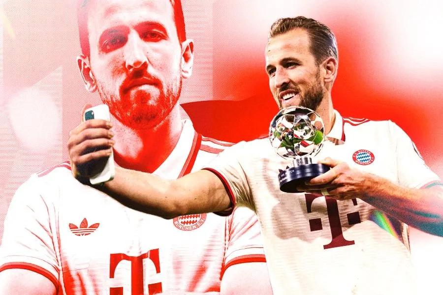 En attendant le premier trophée de Harry Kane avec le Bayern Munich