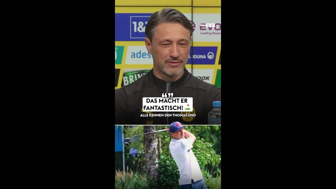 « Au fait, Müller fait ça fantastique! » ⛳️🔥