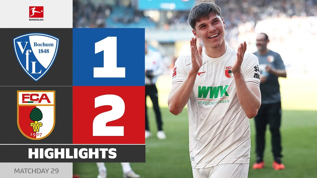 VFL BOCHUM – FC AUGSBURG | Faits saillants | Matchday 29 – Bundesliga 2024/25