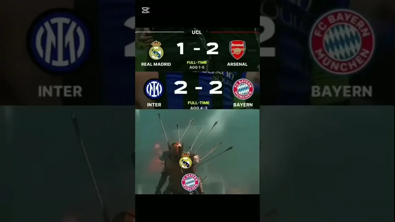 Real madrid and bayern munich😭😭