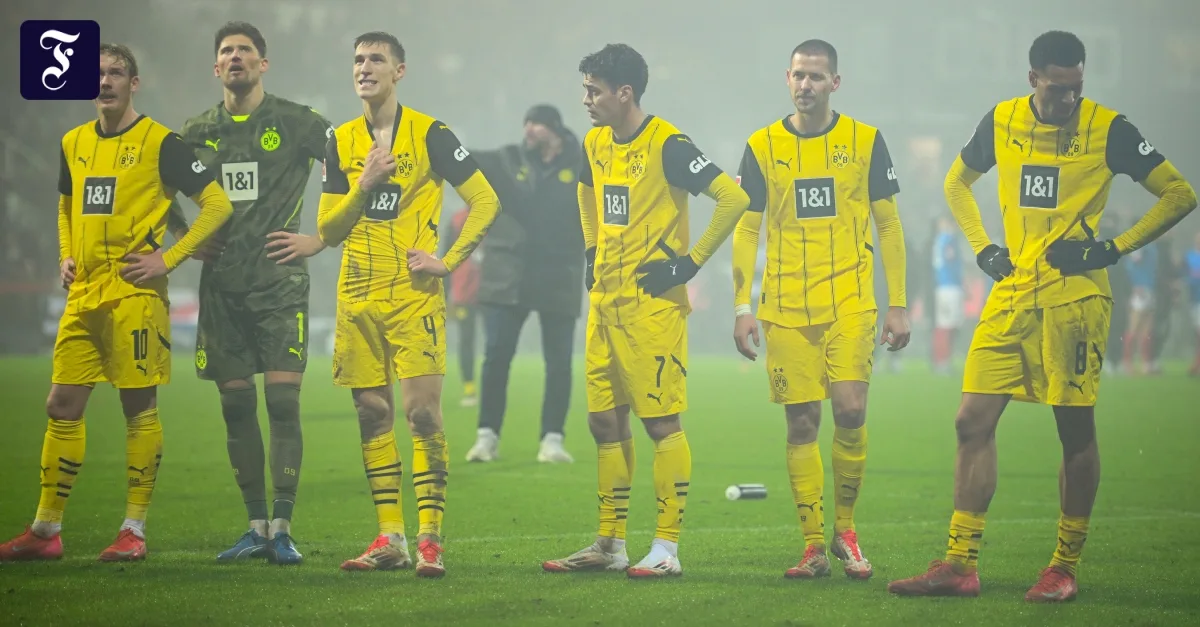 Borussia Dortmund après la défaite en Bundesliga à Kiel : peur du point de bascule