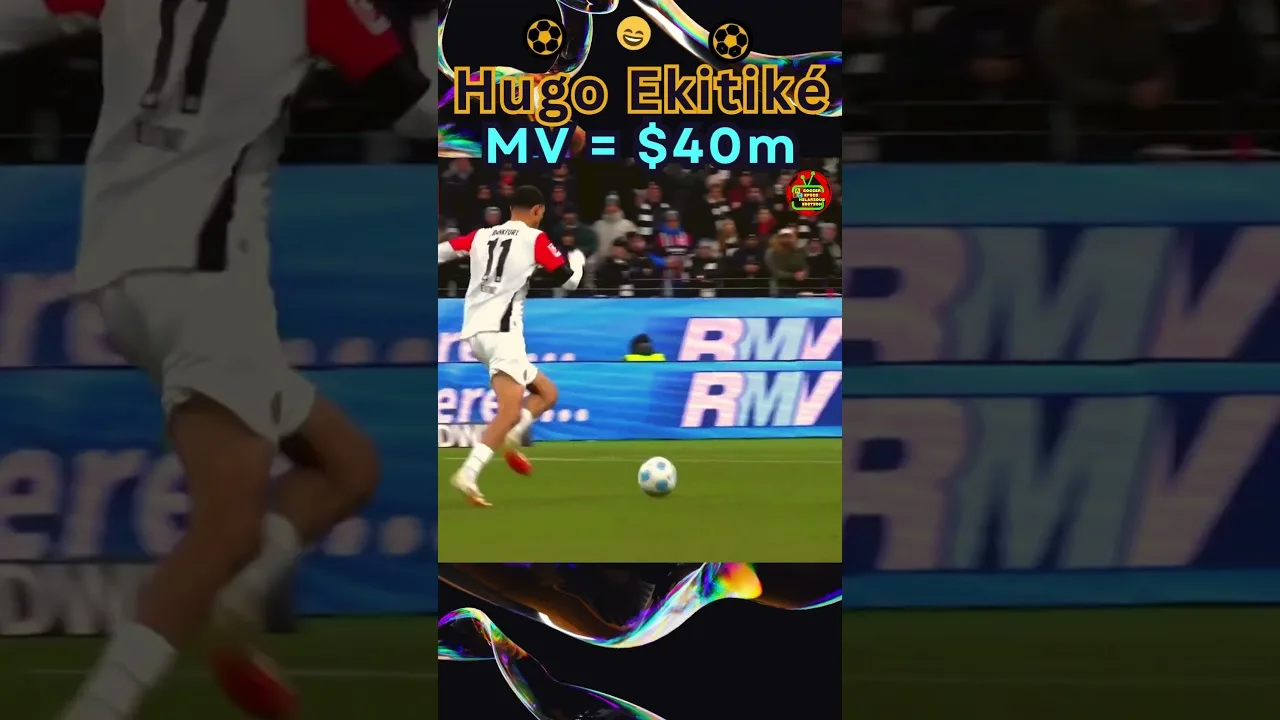 ⚽Fast & Furious : le finish tueur d’Ekitiké ! 😲 (Moments de football Shock and Awe) #shorts #football #viral