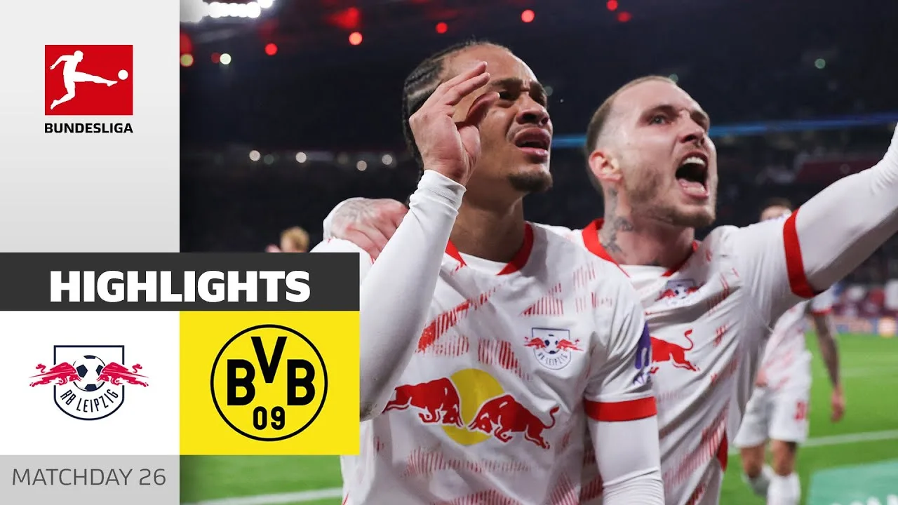 Xavi & Co. Beat BVB! | RB Leipzig – Borussia Dortmund 2-0 | Faits saillants | MD 26 – Bundesliga