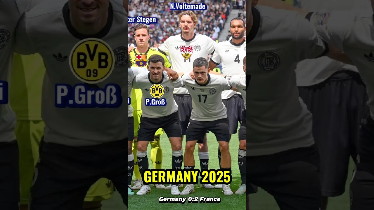 Allemagne vs France 0: 2 UEFA Nations League 2024-25 #Germany #Bundesliga #NationsLeague