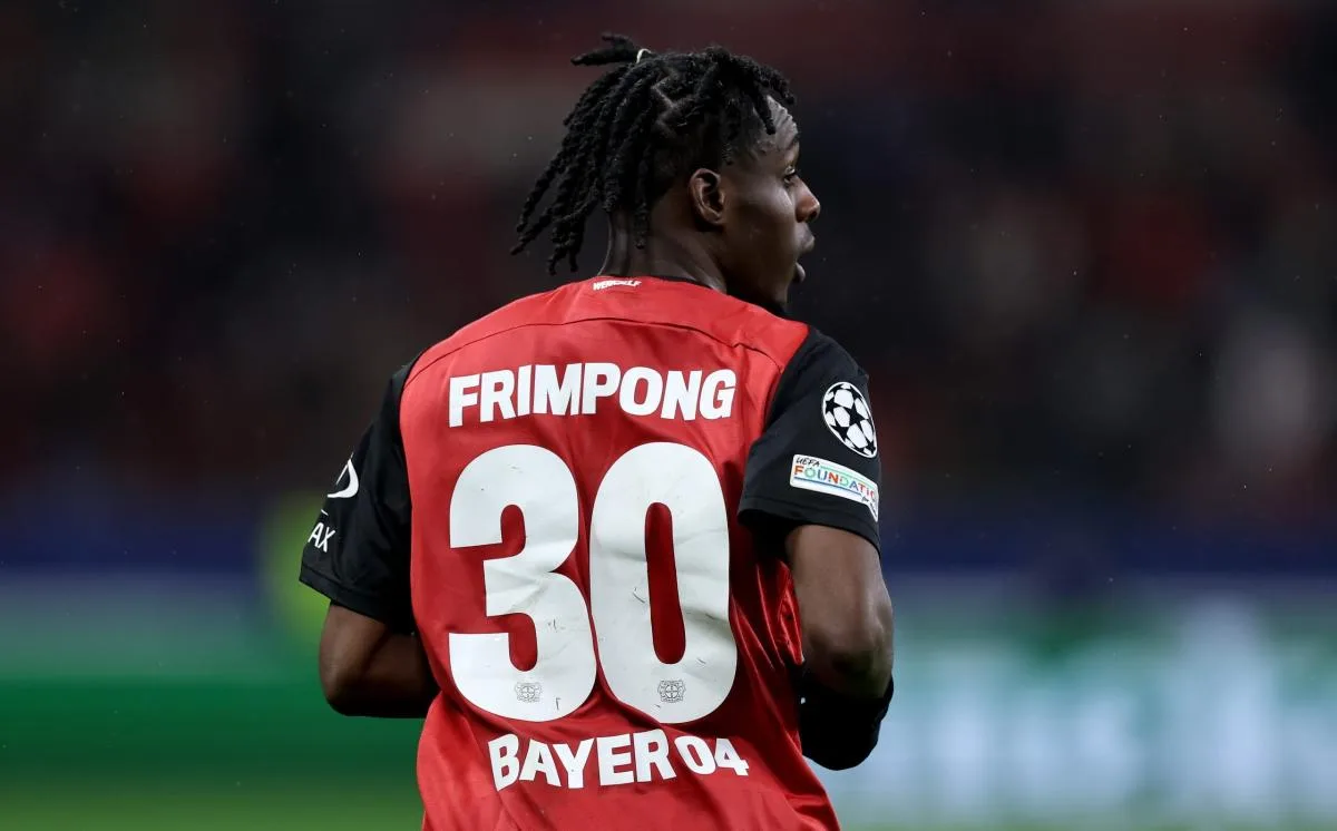Ligue des champions | Prédit Bayer Leverkusen XI vs Inter : Jérémie Frimpong de retour