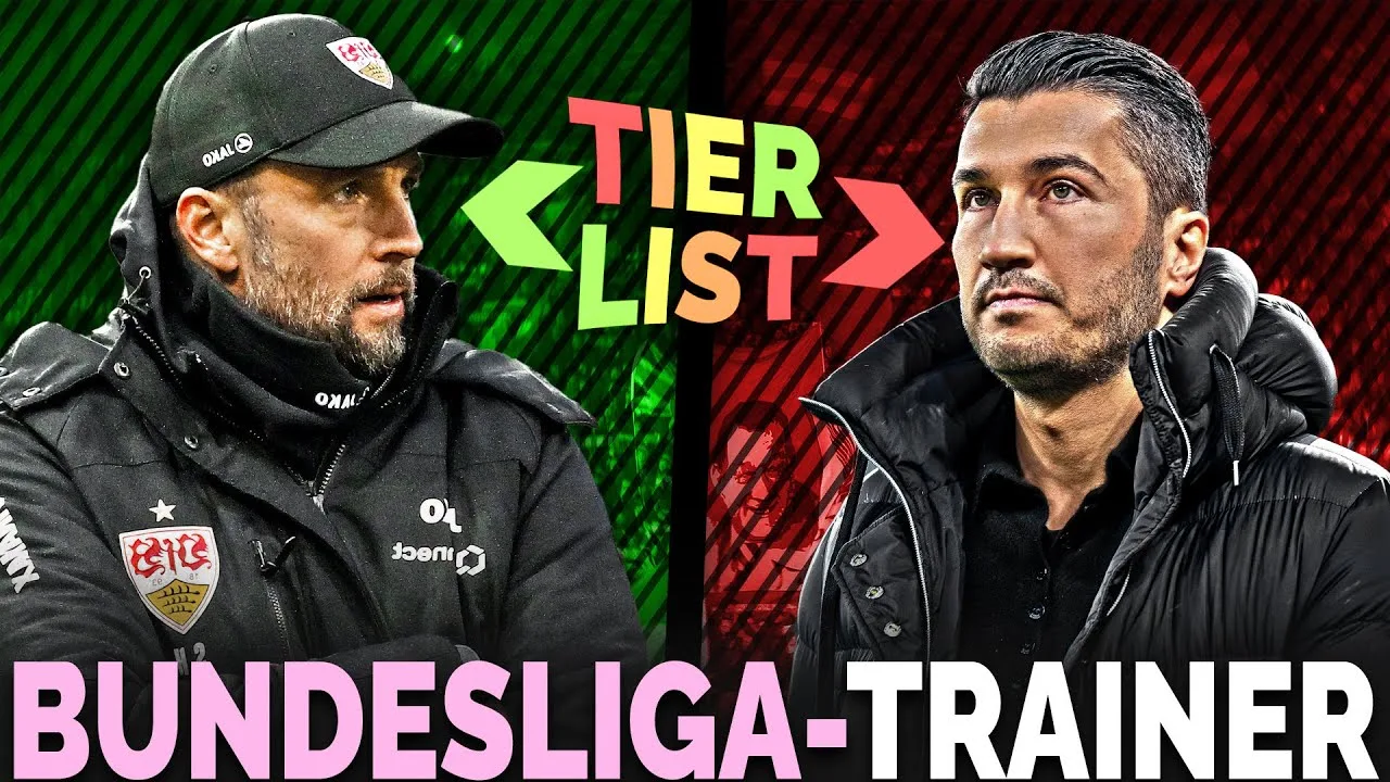 Chaque année encore ! Nous classons tous les entraîneurs actuels de la Bundesliga ! LISTE DES NIVEAUX DU Calcio Berlin