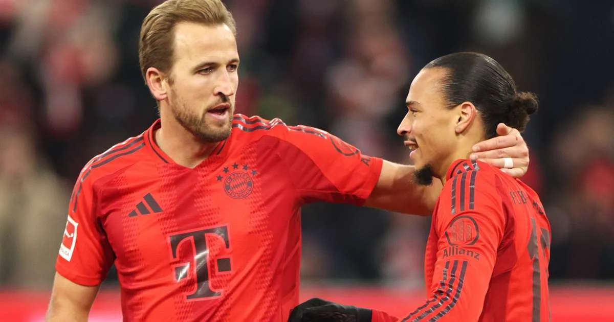 Avantage des dirigeants de Kane et Sane Stretch Bundesliga