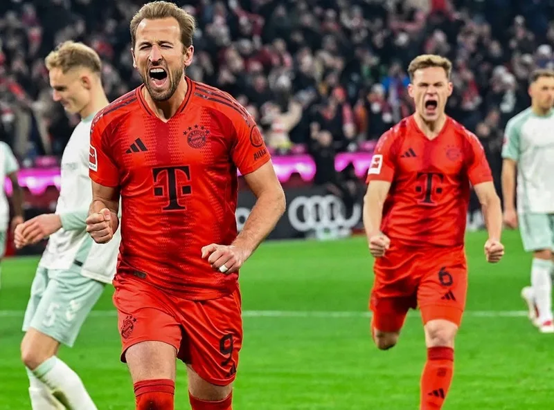 Résultats du Bayern Munchen vs Werder Bremen: Die Roten a gagné 3-0, Kane Brace à travers le point blanc